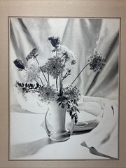 Vintage 1952 Original H.B Woodling “Ivory & Old Lace” Still Life Photograph