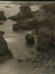 Jim Fitzgerald Pacific Valley Coastline Signed Photograph Carbon Transfer