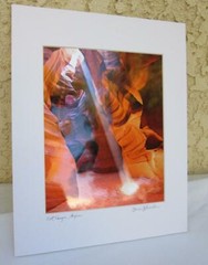 Sunbeam in Slot Canyon Navajo AZ 8×10 Photograph signed Brian Blackwelder – #70