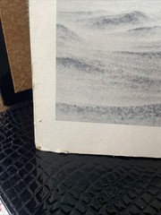 Morris Rosenfeld Sailing Silver Art Print Mounted Line Squall
