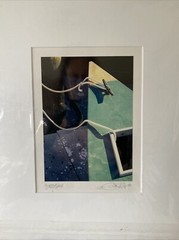 John Peer “Sunday Slack” WI Signed Art Photograph Boat Nautical 11”x14” Matted