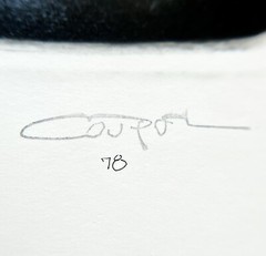 Rare William Coupon 1978 Photograph of Truman Capote at Studio 54 Signed & Dated