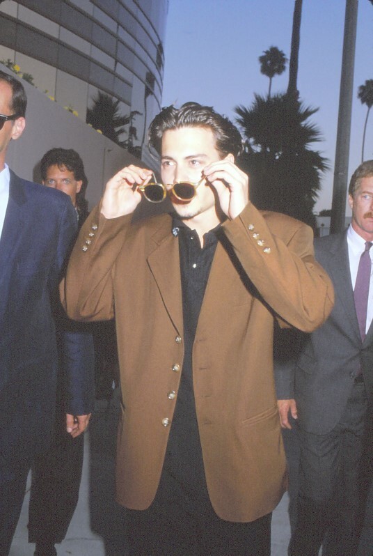 Dia Johnny Depp Celebrity Photo Agency 1989 KB Format Photographer P1-10-1-2
