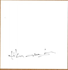 SIGNED NIKOS ECONOMOPOULOS WOMAN IN THE RAIN LTD 6 x 6 MAGNUM PRINT
