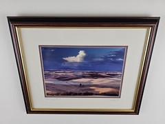 ART – Original Signed John Clement 35mm Photograph 16×13 Framed Modern Landscape