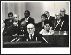 Photography of Irish Nobel Peace Prize laureate and co-founder of Amnesty…