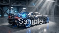 Luxury Hypercar 15 pieces bundle Landscape – High Res Digital Poster Print 4k