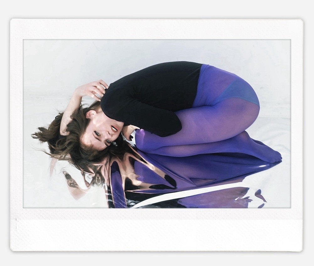 Art model Maya Instax Wide Instant Film Print