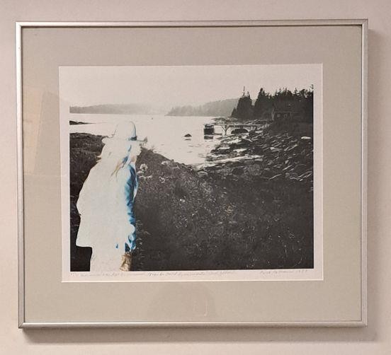 Aviva Rahmani Maine Environmental Art Framed Photo Wendi Goldsmith Quoted Title