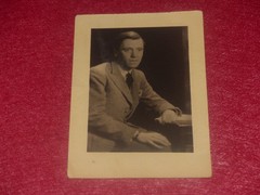 Laure Albin Guillot 1943 / Portrait Of Francois Valery + Signed Autographed Card