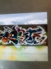 graffiti Art High Gloss Photograph By RIME MSK SIGNED Lmtd @100 Framed!