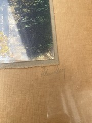 H.L. Standley hand tinted Photo PIKES PEAK