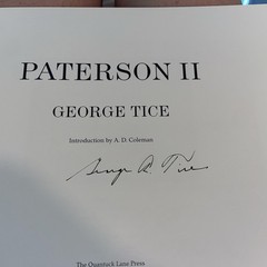Signed George Tice Paterson II Black & White Urban Documentary Photo Landscape