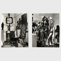 Walter Drayer – Set of Three Original Prints of Ossip Zadkine/Magritte/Soutine