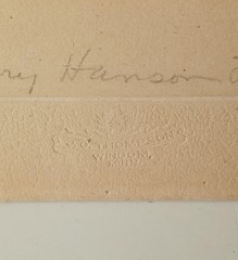 VTG Cabinet Card Henry Hanson Family Taken at J. O. Thompson’s Windom, Minnesota