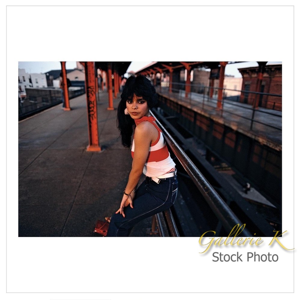 SIGNED BRUCE DAVIDSON SUBWAY NEW YORK 1980 LIMITED EDITION MAGNUM 6×6 PRINT NEW