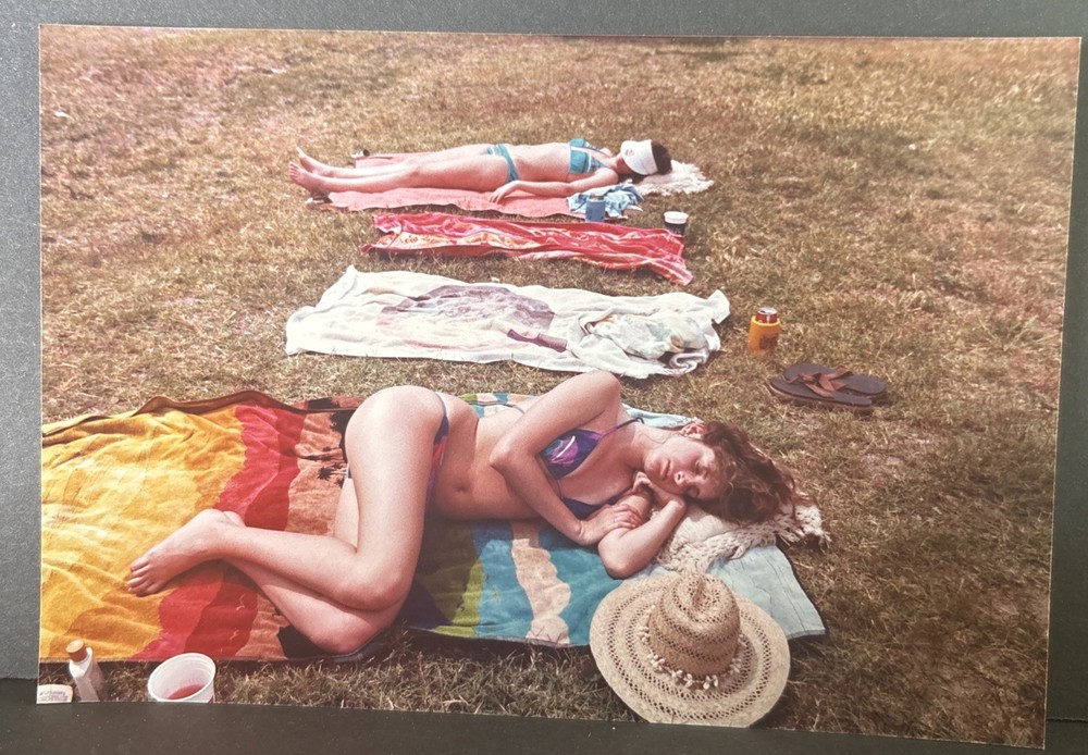 1980s Photo Cute Bikini Girl Next Door Artist Risqué Erotica #4
