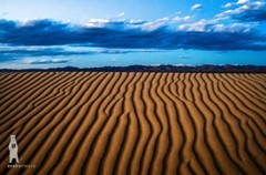 Glamis Sand Dunes at Dusk – New Vintage Style Fine Art Photography Prints