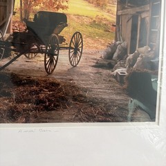 Vintage Bill Coleman Signed Numbered Matted No 576 27/400 Amos’ Barn Photograph