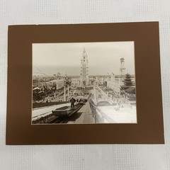 Dreamland Coney Island 1904 Sepia Photograph 11×14 NY Photographs Of Old America