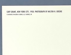 Cary Grant Art Print Card Photo By Milton H. Greene 1958 Fotofolio 4.25”x 6”