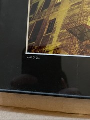 Xavier Nuez Alley no. 72, Zig Zag Chicago, IL. 2005 8”x10” Frame SH25