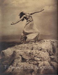 Edward Steichen Photo, Therese Duncan at the Acropolis, 1921