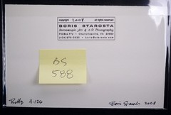 Boris Starosta 3D Stereoview – Betty A -126 – nude model signed 2008