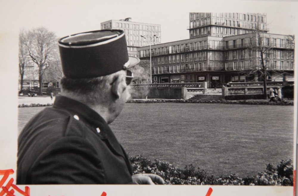 Vintage Press Photo 1970 Normandy 7X11 Cm Urban Planning