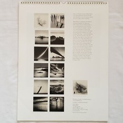 Michael Kenna Calendar Photography 2009 Nazraeli Press Cover SIGNED 17¾” X 13½”