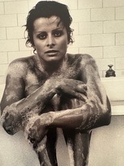 Woman in a Bath Tub-Archival Digital Pigment Print Photograph-80s-Mark Bugzester