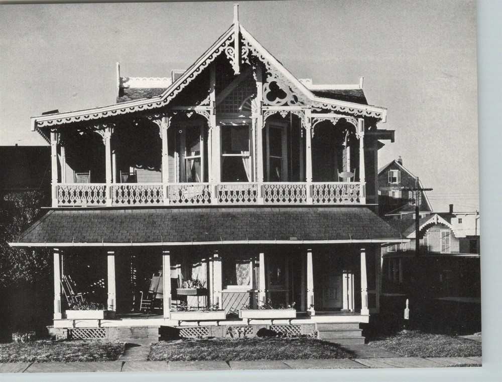 1938 Walker Evans Americana Ocean City New Jersey Gingerbread Home Photo Gravure