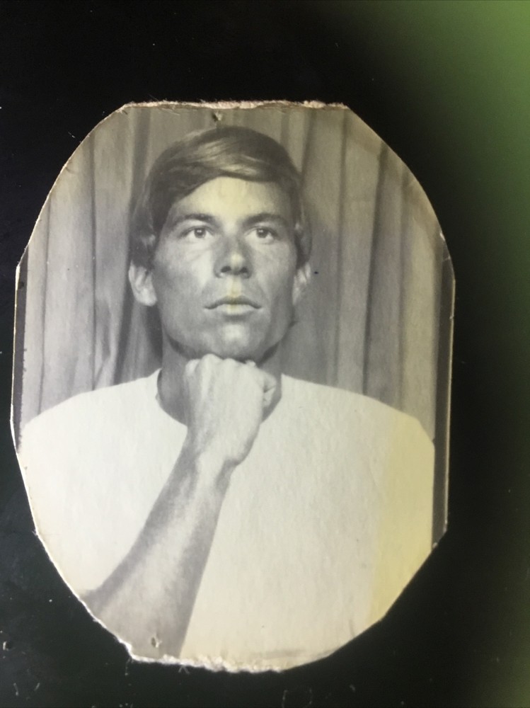 Andy Warhol 1950s Photobooth Self-Portrait Fist to Jaw – Pop Art Original MCM