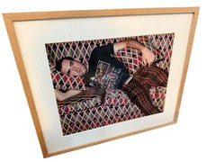 Jason Schmidt Photograph Of Jim Drain Avra’s Couch 14 1/2” X 18” In Frame NYC