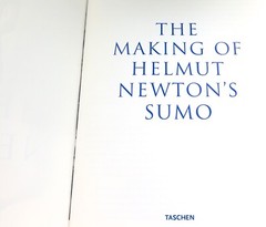 .Scarce Helmut Newton 2009 ART BOOK + Making of Helmut Newtons Sumo Magazine