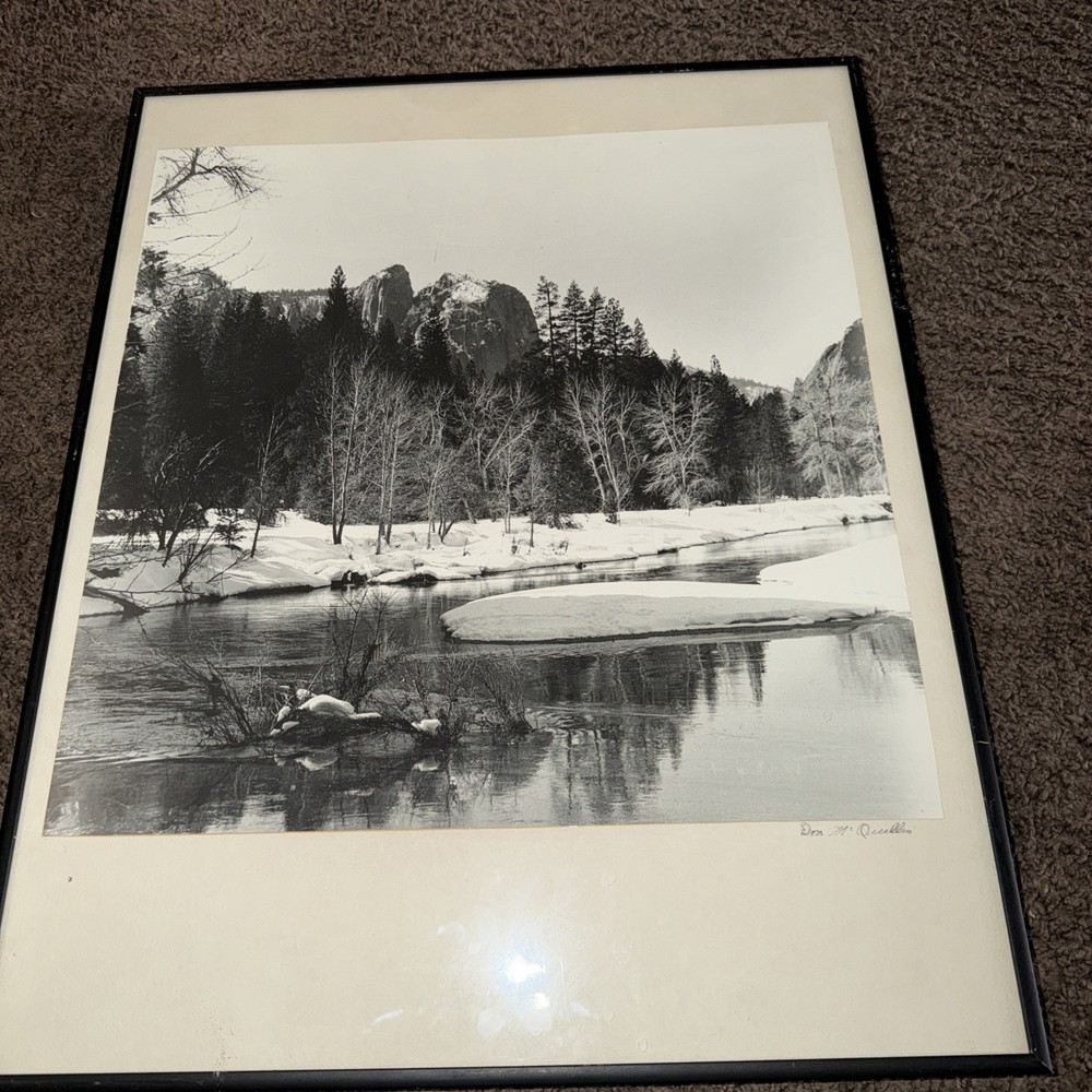 Don McCullin Signed Photo Winter Photography Landscape
