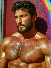 4×6 Art Print • Editorial Male • Photo‑Style Realism • Glossy