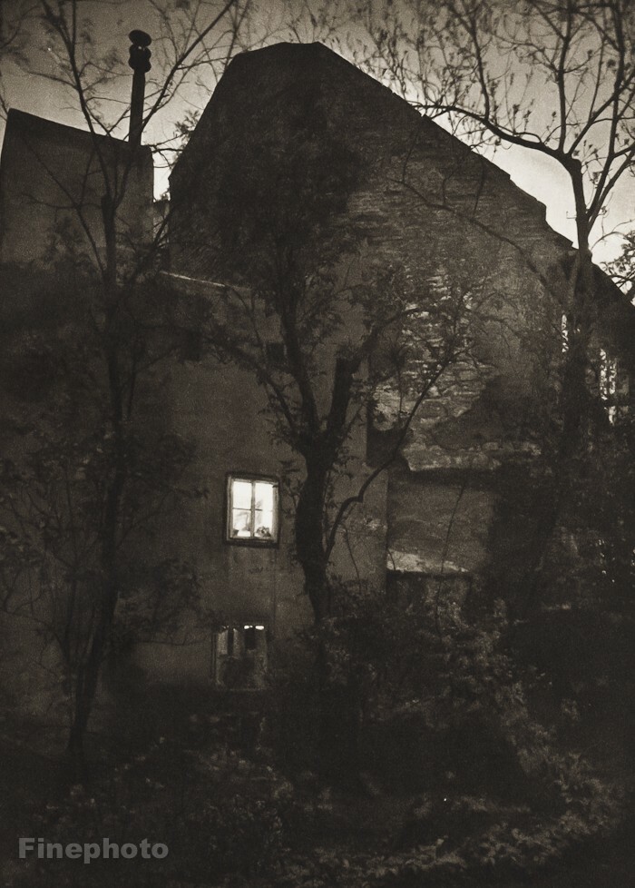 1953 Josef Sudek Architecture Czech Sculptor Studio Building Original Photo Art