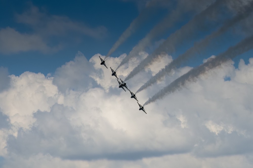 “Air ForceThunderbirds” 2022 (12 x 18″ Metal Photo Print)