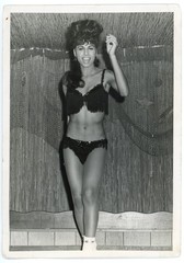 Vintage Stripper / Go Go Dancer Photo – Pretty Young Sexy Woman Bikini – c 1965