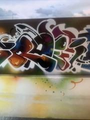 graffiti Art High Gloss Photograph By RIME MSK SIGNED Lmtd @100 Framed!