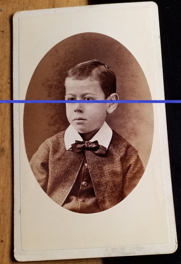 Carl Illig? As a Little Boy / CDV Link’s New Gallery Buffalo New York USA