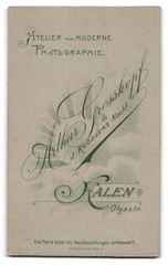 Photograph Arthur Grosskopf, Eels, Olgasstraße, Lady in Dark Dress with Book