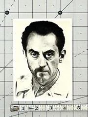 Self Portrait 1943 By Man Ray – Fotofolio Art Print Card 1988