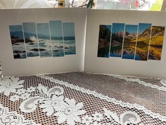 Art Photos on Card Stock. 8×10 ready to frame. Lot of 8 pieces, various themes.
