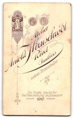 Photograph Arnold Hirnschrodt, Ried/Innkreis, next to Humerkeller, elegant jun