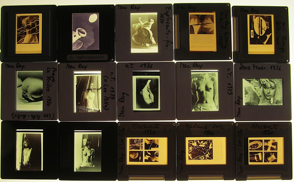 Man Ray American Painter and Photographer 15 x Slides