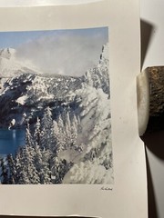 VTG CRATER LAKE LODGE National Park Oregon Photo Print Lou Hallock Oregon