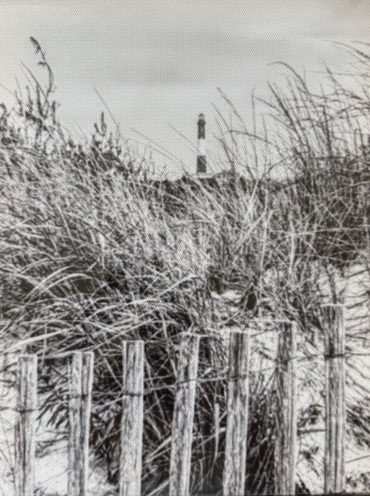 Black And White Lighthouse