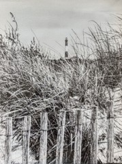 Black And White Lighthouse